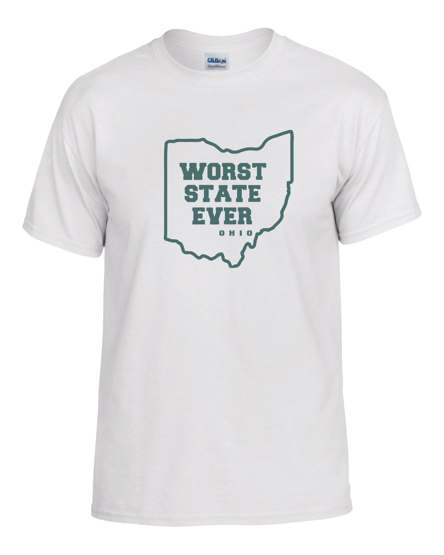 Worst State Ever...Ohio T-Shirt, Short Sleeve