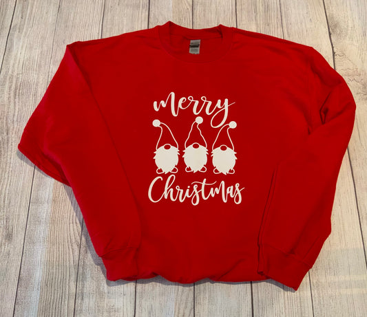 Merry Christmas Gnomes Sweatshirt