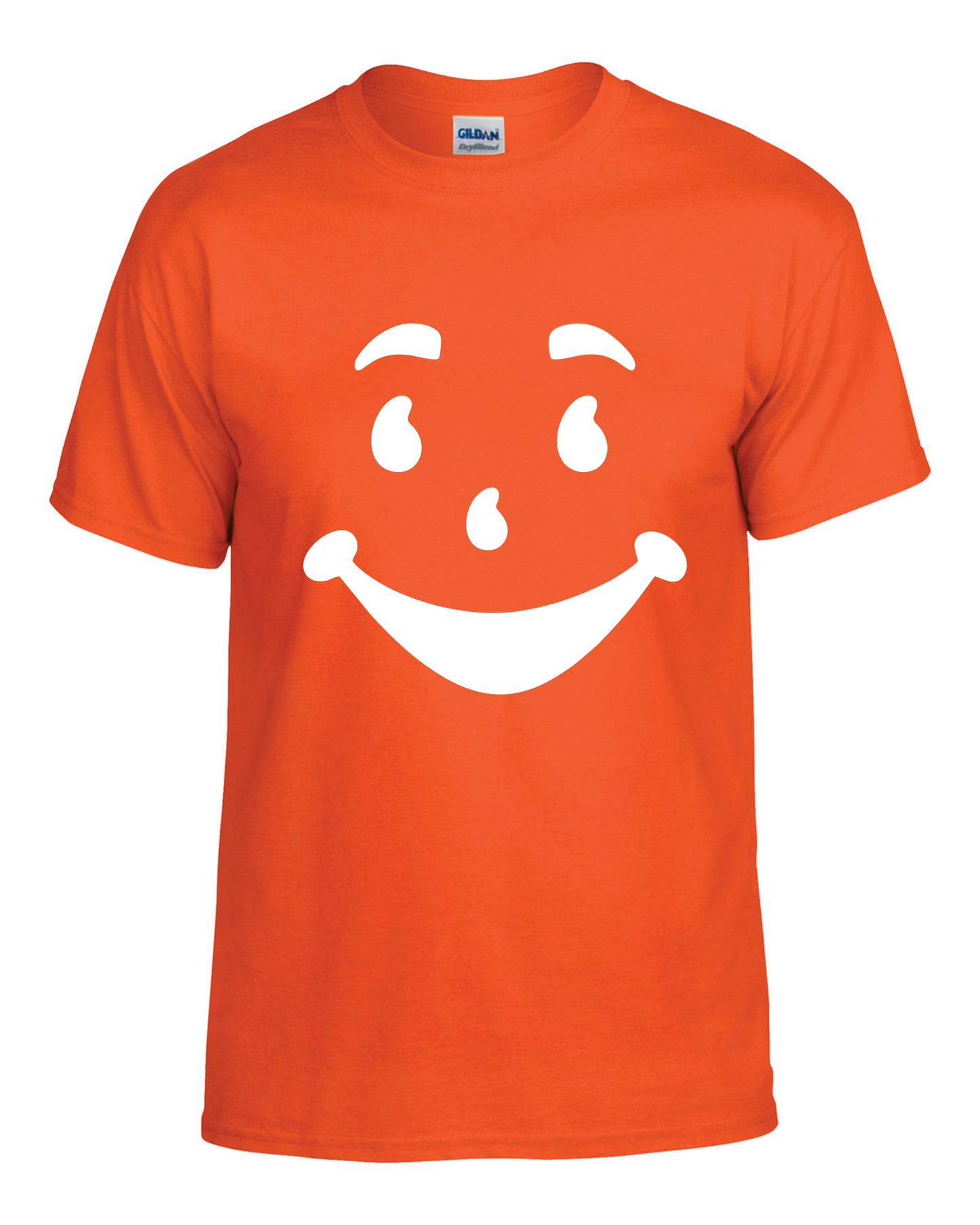 Khool-Aid Man Face Graphic Short Sleeve T-Shirt, Adults & Youth