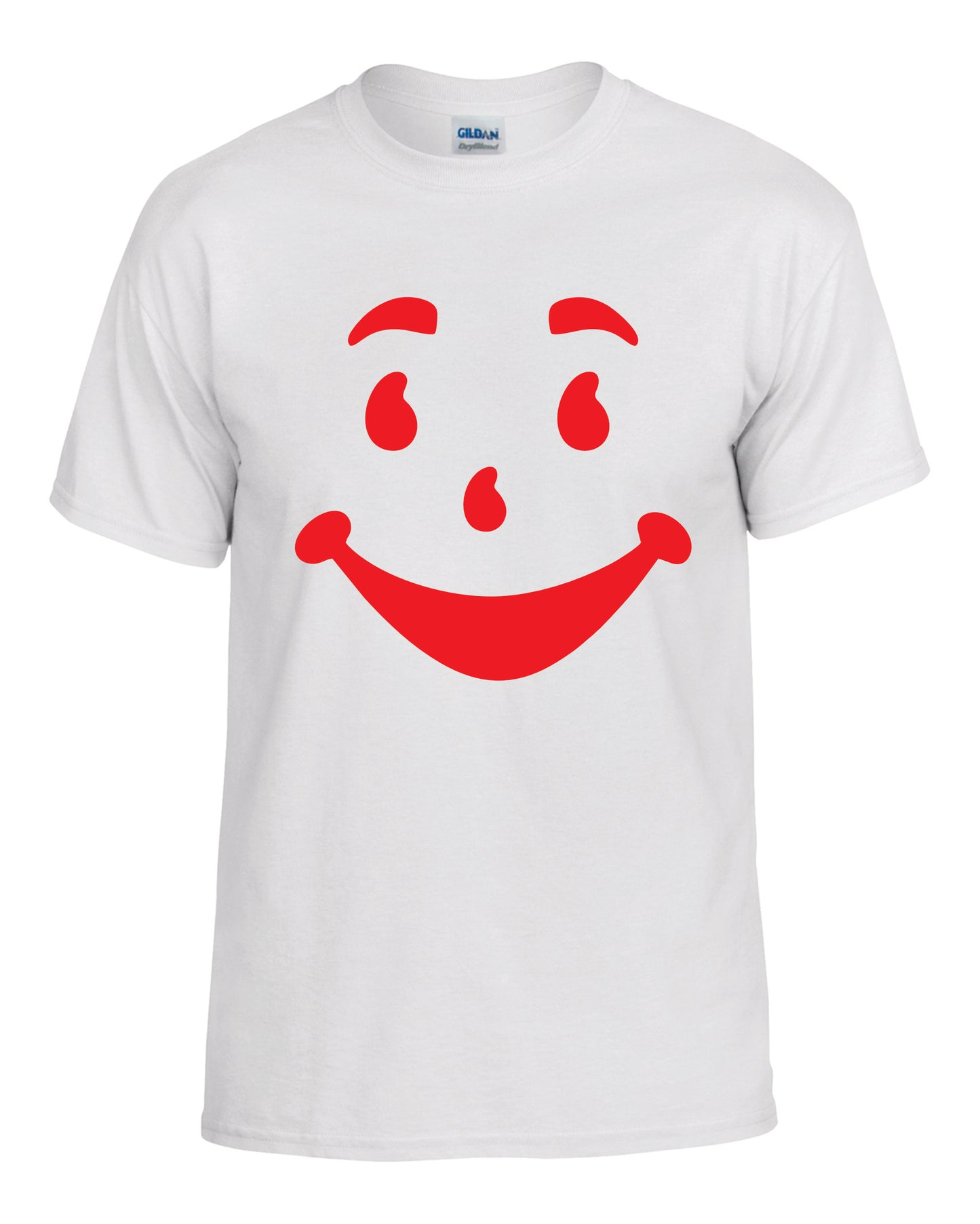 Khool-Aid Man Face Graphic Short Sleeve T-Shirt, Adults & Youth