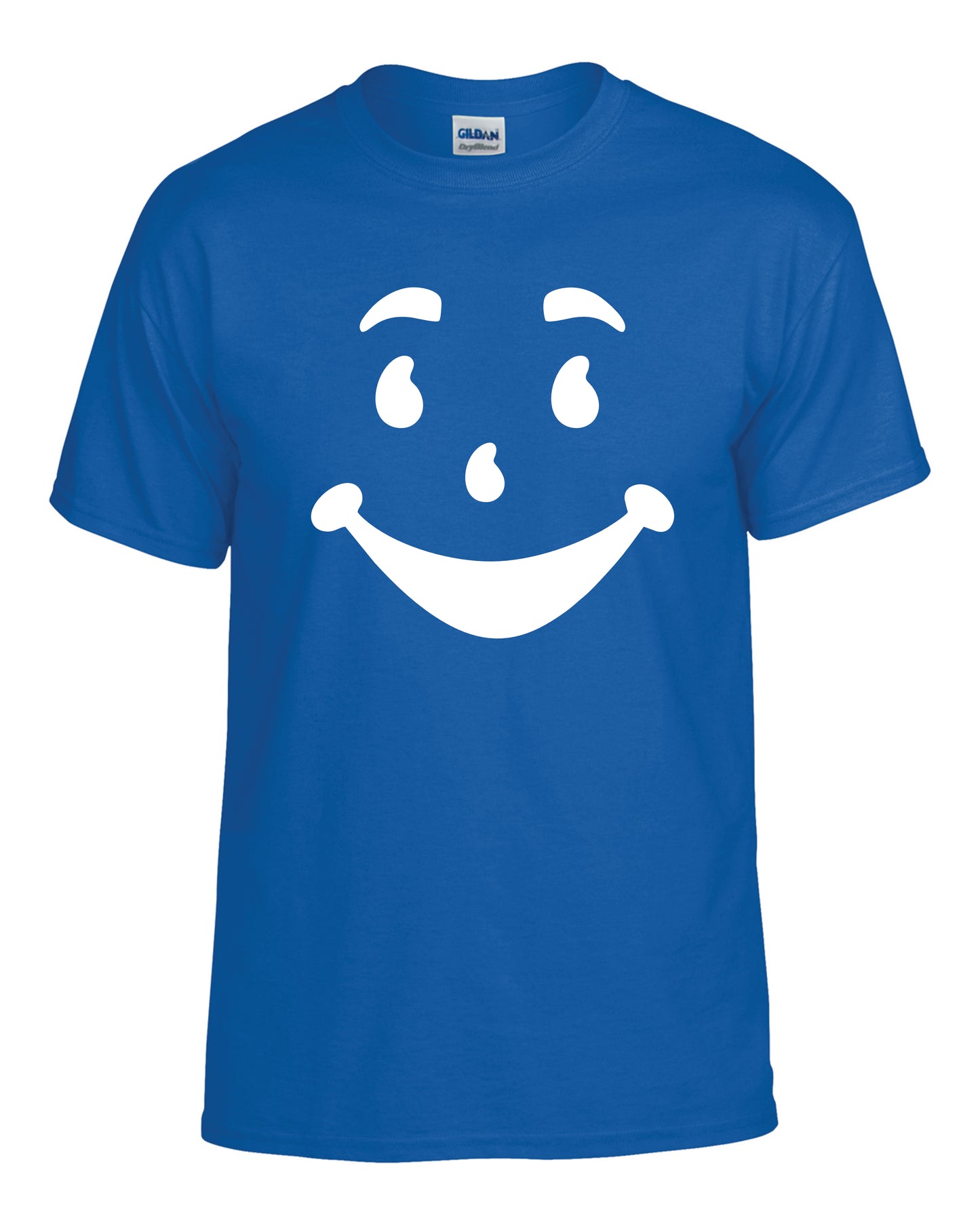 Khool-Aid Man Face Graphic Short Sleeve T-Shirt, Adults & Youth