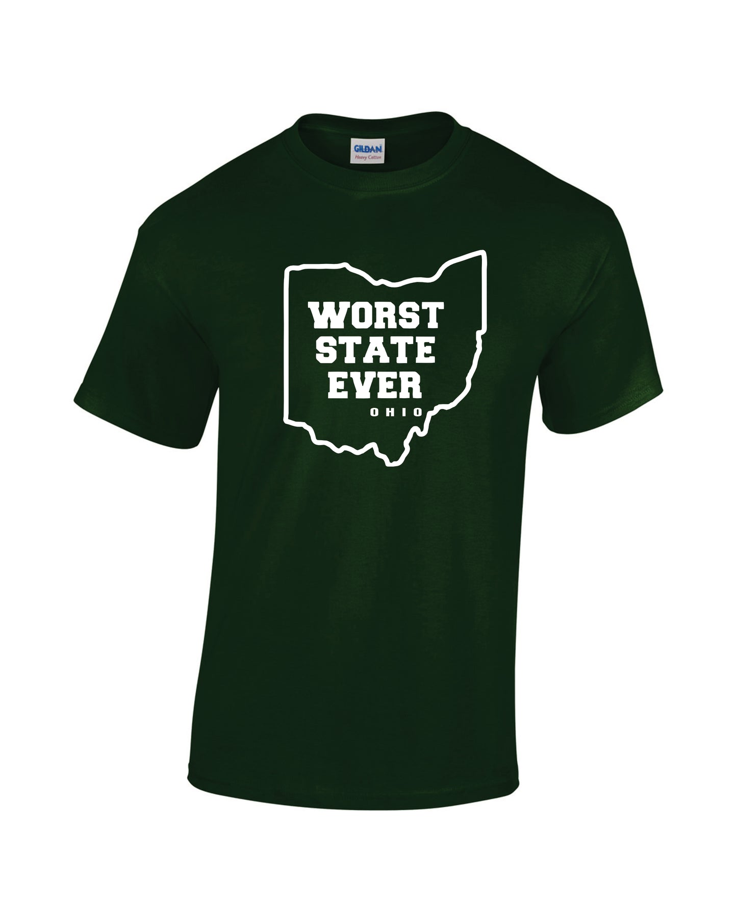 Worst State Ever...Ohio T-Shirt, Short Sleeve